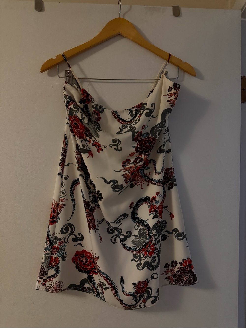 Talula Dragon & Floral Slip Dress — Size Small